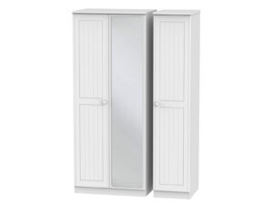 Welcome Furniture Warwick Triple 2 Mirror Wardrobe