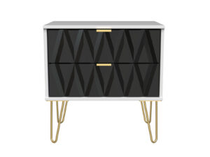 Welcome Furniture Diamond 2 Drawer Midi Chest
