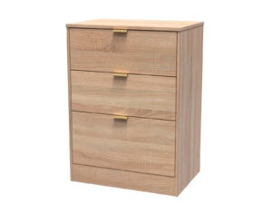 Welcome Furniture Nashville 3 Drawer Deep Midi Chest