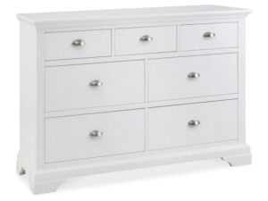 Bentley Designs Hampstead 3 + 4 Drawer Chest in White