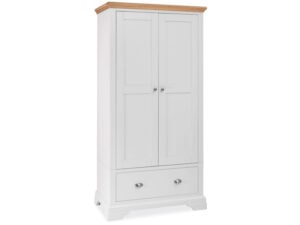 Bentley Designs Hampstead Double Wardrobe in Two Tone