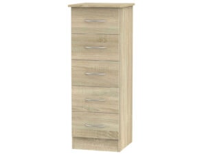 Welcome Furniture Avon 5 Drawer Bedside Cabinet