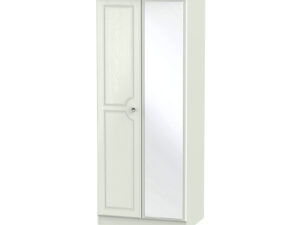Welcome Furniture Crystal 2ft6 Mirror Wardrobe