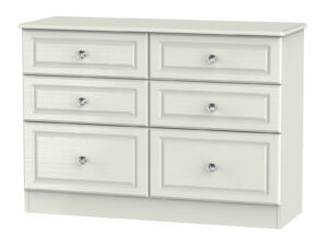 Welcome Furniture Crystal 6 Drawer Midi Chest
