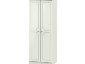 Welcome Furniture Crystal Tall 2ft6 Plain Wardrobe