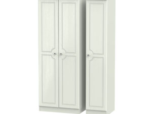Welcome Furniture Crystal Tall Triple Plain Wardrobe