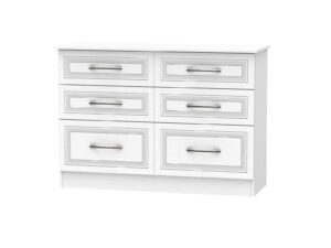Welcome Furniture Dorset 6 Drawer Midi Chest