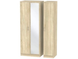 Welcome Furniture Devon Tall Triple Mirror Robe