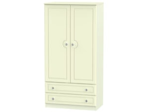 Welcome Furniture Pembroke 3ft 2 Drawer Wardrobe
