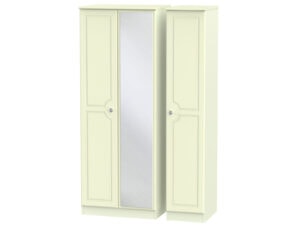 Welcome Furniture Pembroke Tall Triple Mirror Wardrobe