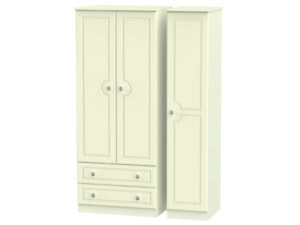 Welcome Furniture Pembroke Triple 2 Drawer Wardrobe