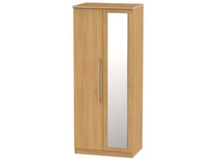 Welcome Furniture Sherwood 2ft6 Mirror Wardrobe