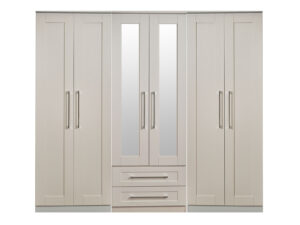 Welcome Furniture York 3 Drawer Bedside Cabinet