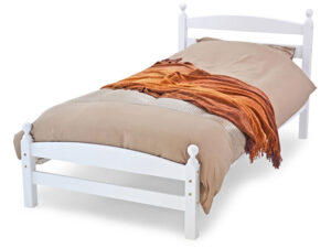 3ft Single Sleep To Go Moderna Bedstead in White