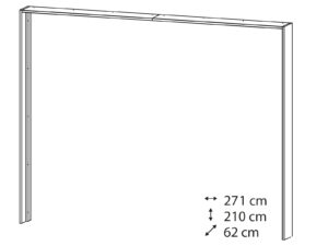 Rauch Alegro Passepartout 278cm x 214cm - Without Lights - 9P4P