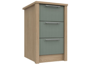 Furniture Mill Castleton Range 20 - 3 Drawer Bedside Chest