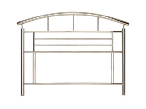 Sleep To Go Jupiter Metal Headboard in Chrome