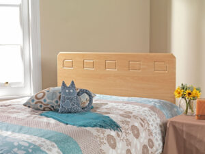 Sleep To Go Miami Headboard in Beech