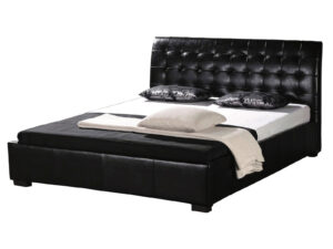 Sleep To Go Ottoman Leather Bedstead in Cream