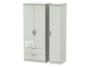 Welcome Furniture Camden Triple 2 Drawer Wardrobe