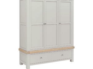 G8284 SALCOMBE GREY TRIPLE WARDROBE