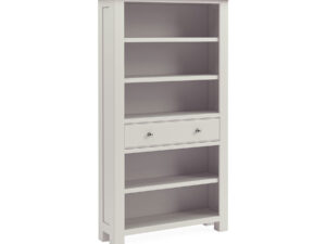 G8291 SALCOMBE GREY LARGE BOOKCASE