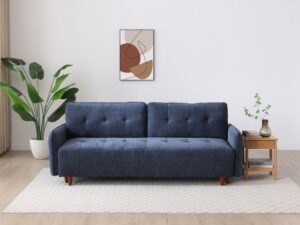 KY518 FELIX SOFABED NAVY CHENILLE LIFESTYLE SQ 08