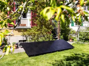 Steckerkraftwerk 910/600 Watt, mit Ständer für Terrasse inkl. Versand