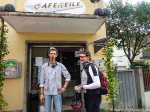 Stefan von der Cafemeile in Obernbreit ist ein Analog-Saurier.