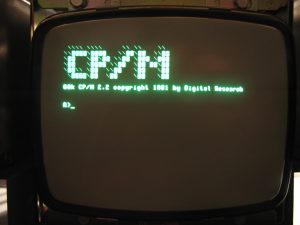 Legendär: Der Startbildschirm eines CP/M-Systems