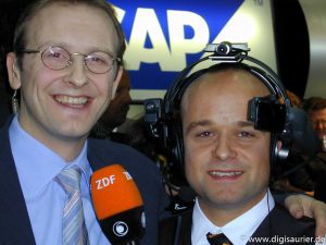 Frank Bethmann - einer der regelmäßigen Partner für mich als ZDF Computer-Experte