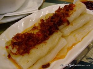 XO Sauce Cheung Fun