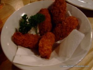 Serrano ham croquettes