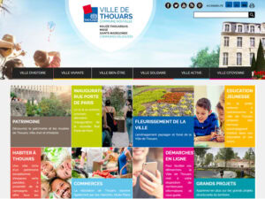 site web ville thouars web design thouars