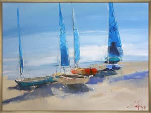 Before The Sail - Canvas