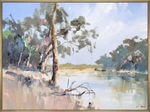 Summer River, The Murray II - Canvas