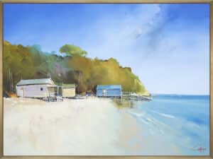Walk on Shelly Beach - Canvas