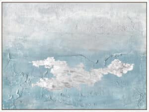 Blue Mist I - Canvas Gallery White