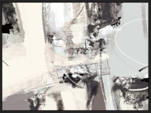 Domani II - Canvas Gallery Black