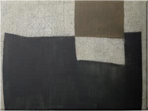 Pensive Shapes II - Unframed Canvas Unframed Canvas