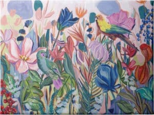 Tropical Paradise Botanica II - Unframed Canvas Unframed Canvas
