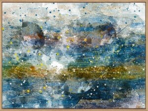 Abstract Horizon I  - Canvas Gallery Natural
