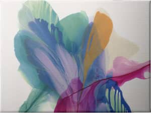 Blooming Purple - Unframed Canvas Unframed Canvas