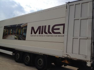 transport menuiseries