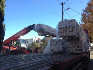 livraison maison bois massif Rougiers