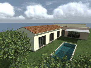 Construction d’une maison à ossature bois à Carcès (2)