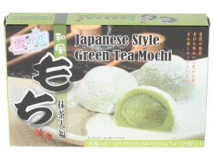 Green Tea Japanese Style Mochi - Yuki and Love (210 grams)
