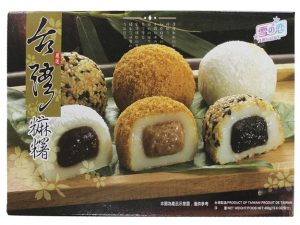Assorted Japanese Style Mochi (Sesame, Peanut, Red Bean) - Yuki and Love 450 g