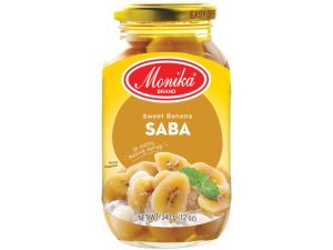 Saba (Sweet Banana) in Heavy Syrup - Monika Brand