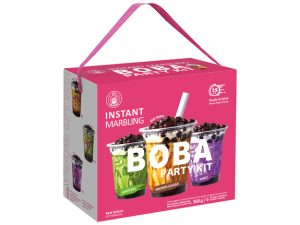 Boba Bubble Tea Party Kit (makes 6 servings of boba tea)